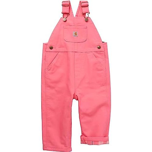 Carhartt Baby Girls' Bib Overalls Lined and Unlined