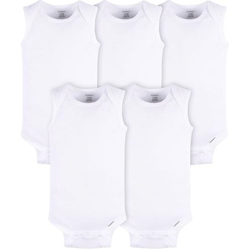 Gerber Baby Boys Multi-Pack Sleeveless Onesies Bodysuit