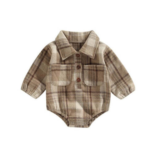 Koen flannel bodysuit