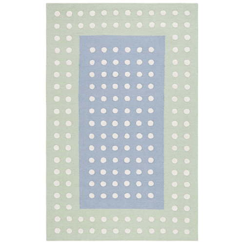 Safavieh Kids Blue / Green Rugs, Colorful Bedroom Carpet SFK929M