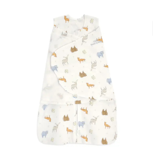 100% Cotton Baby Swaddle Forest Friends | HALO US