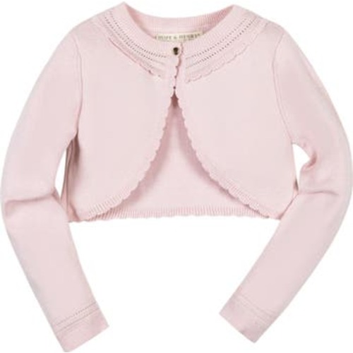 Baby Girls' Organic Cropped Special Cardigan, Infant