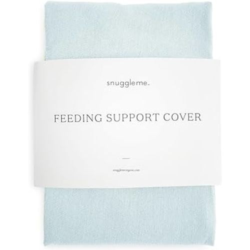 Snuggle Me Organic | Feeding Support Cover v2 | Nursing, Bottle Feeding and Bonding Support | Organic Cotton | Bluebell - Covers fit The New v2 Feeding Pillow
