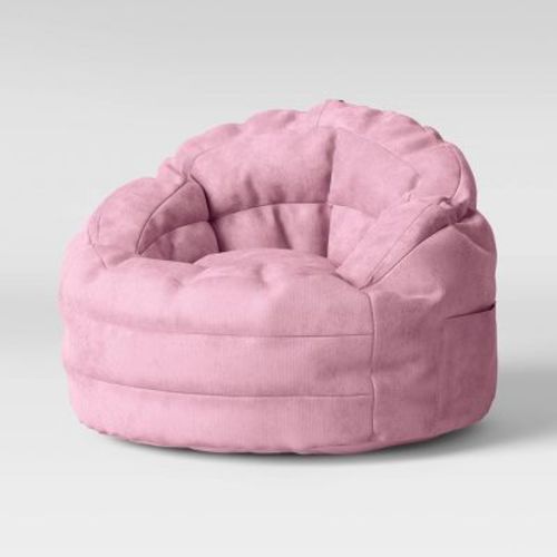 Settle In Kids' Bean Bag Chair Purple - Pillowfort™: Toddler Beanbag Seat, Indoor Use, No Assembly Required
