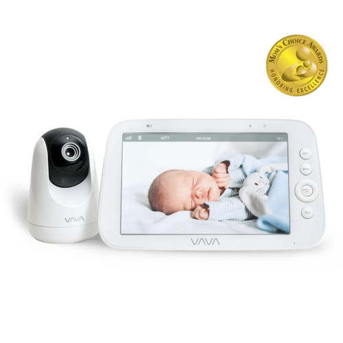 VAVA 1080P 8" Video Baby Monitor | Large Screen, Pan & Tilt, 2.4GHz