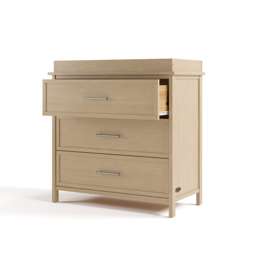 Graco Classic 3 Drawer Chest With Removable Changing Table Topper & Reviews | Wayfair