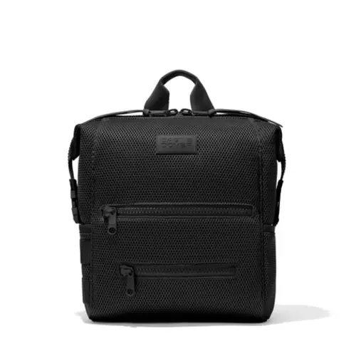 Dagne Dover Indi Diaper Backpack In Onyx Air Mesh