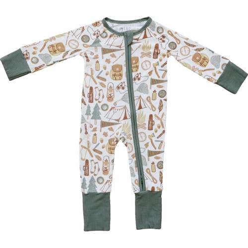 Camping Trip Ribbed Bamboo Zipper – August + Willow
