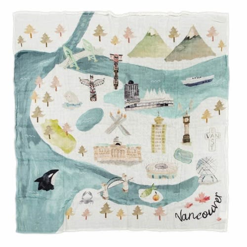City Swaddle Blanket