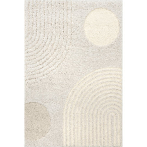 Gloria Abstract Shag Area Rug