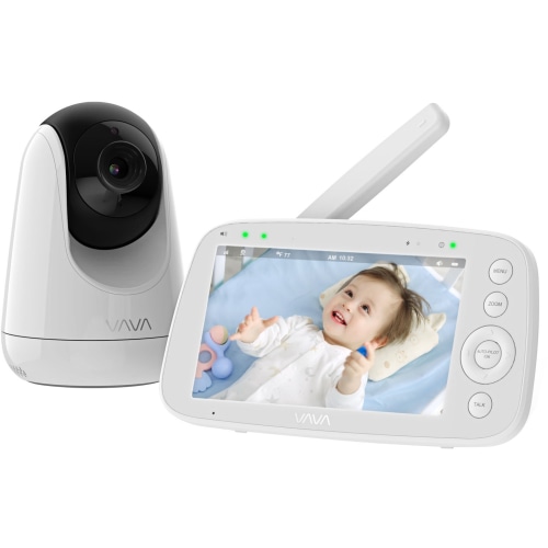 VAVA - Baby Monitor 720P 5" HD Display - White