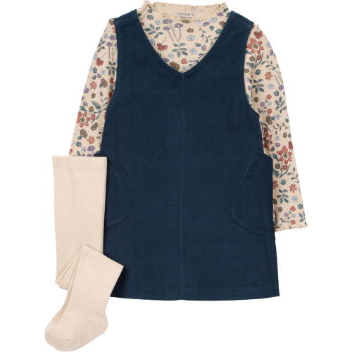 Carter's Child of Mine Toddler Girl Dress Set, 3-Piece, Sizes 12M-5T