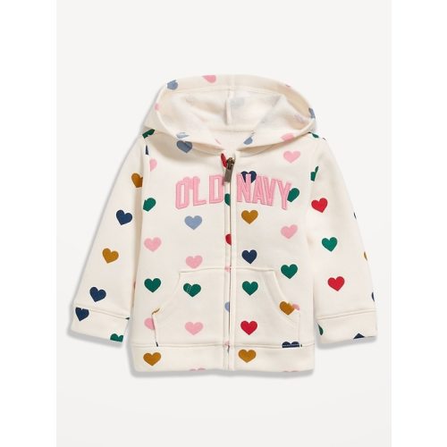 Printed Logo-Graphic Zip Hoodie for Baby | Old Navy