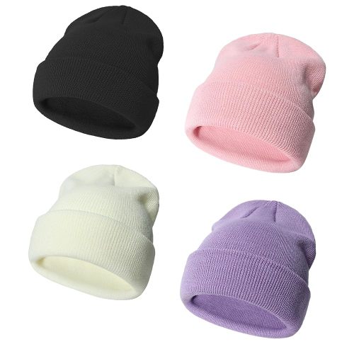 ENBAOHUI Baby Beanie Hat Newborn Winter Warm Knit Hat Kids Soft Beanie Cap Boys Girls Winter Warm Knit Hat