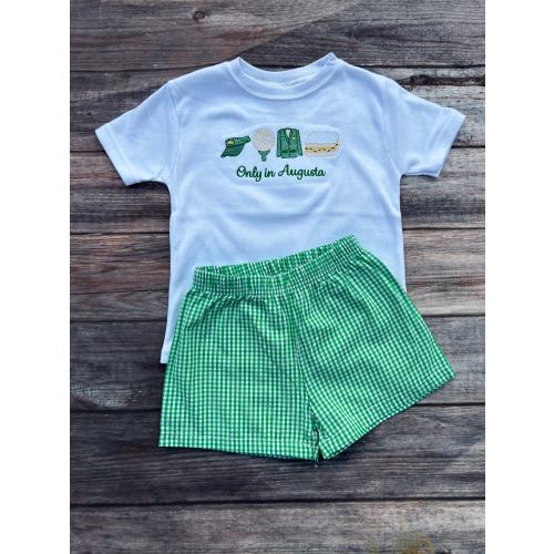 Baby/Toddler Boy Golf Shorts Set