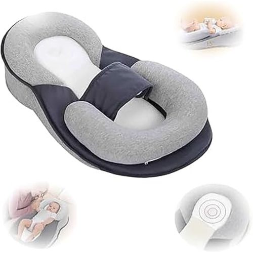 Baby Bed Acid Reflux, Baby Feeding Support Pillow, Rest Nest Babys Bed for Reducing Spit-Up (Normal)