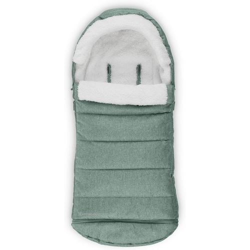 UPPAbaby CozyGanoosh Footmuff / Easily Attaches to UPPAbaby Strollers + RumbleSeat / Ultra-plush, Weather-Proof / Gwen (Green Mélange)