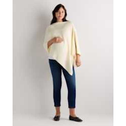 Lightweight Cotton Cashmere Nursing Shawl in Heather Oatmeal