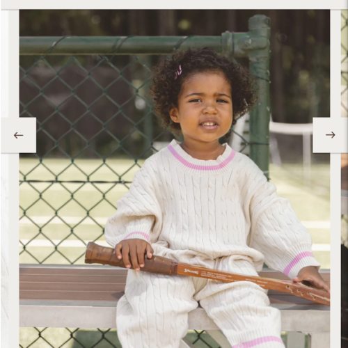 Prep Lounge Suit - Baby Pink