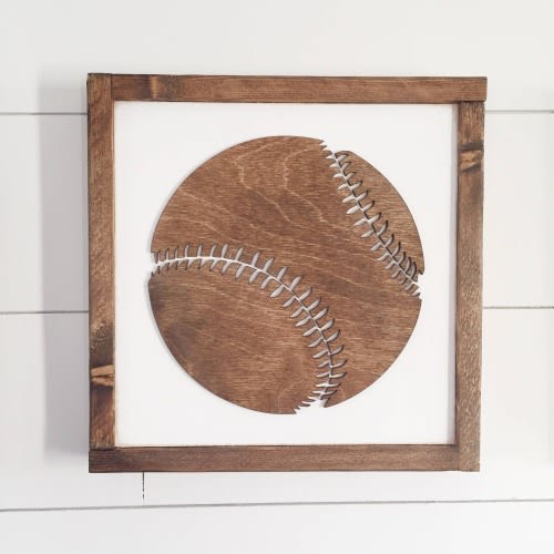 Baseball Sign, Sports Bedroom Decor, Kids Room, Baseball Nursery Decor, Decor for Boys, Sports Wall Art, Sports Theme Nursery, Wall Art