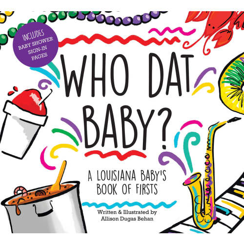 Looziana Book Co. Who Dat Baby Book