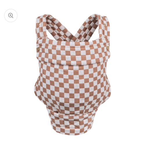 The Monarch Carrier - Mocha Check – Mabē