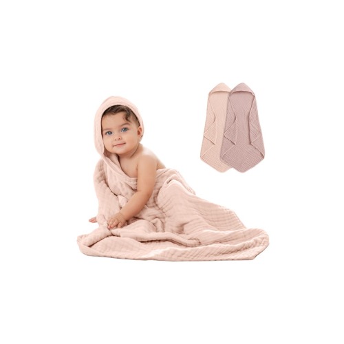 Baby Hooded Towels - Pack of 2