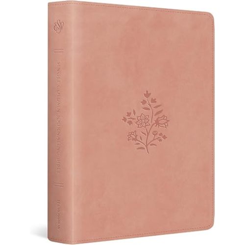 ESV Single Column Journaling Bible (TruTone, Pink, Wildflower Design): Holy Bible, English Standard Version