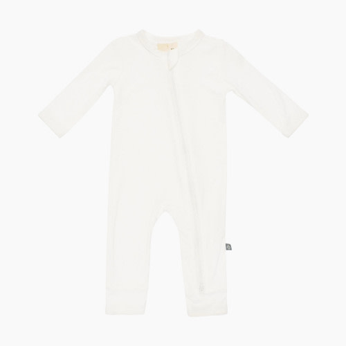 Kyte Baby Zippered Romper - Cloud, 3-6 M