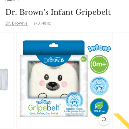 Dr. Brown's Infant Gripebelt