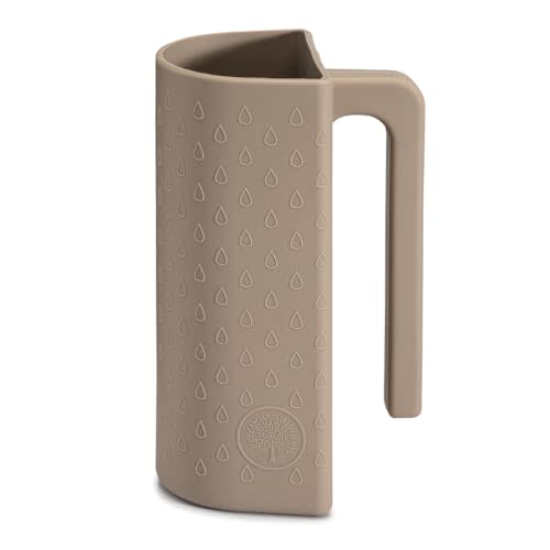 Parker Baby Bath Rinse Cup | BPA Free, Dishwasher Safe & Food Grade Bath Cup for Rinsing Hair | Holds 18oz | Quick-Dry, Sturdy & Perfect Size Baby Water Pourer in Neutral Colors