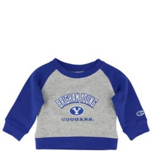 Infant Oval Y BYU Crew Sweatshirt - Champion