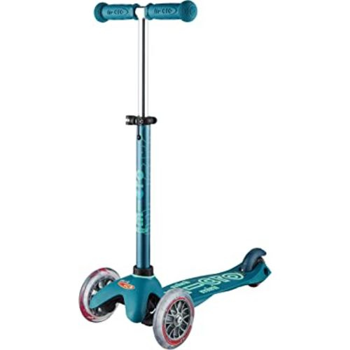 Micro Kickboard - Mini Deluxe - Three Wheeled, Lean-to-Steer Swiss-Designed Micro Scooter