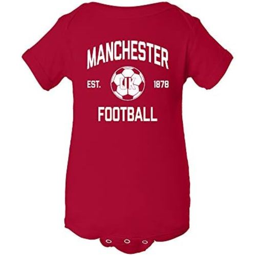 UGP Campus Apparel Barcelona Away Kit World Classic Soccer Football Arch Infant Creeper Bodysuit
