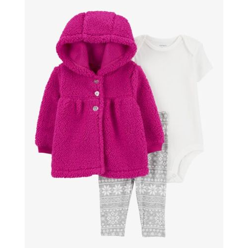 Baby 3-Piece Floral Little Jacket Set - Carter's | Carter's