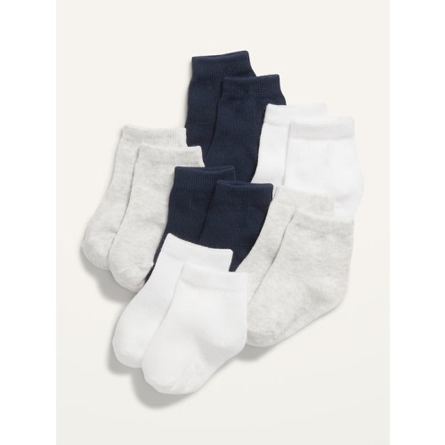 Unisex Crew Socks 6-Pack for Toddler & Baby