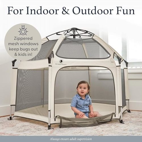 Pop 'N Go Playpen, Indoor & Outdoor - Warm Ivory