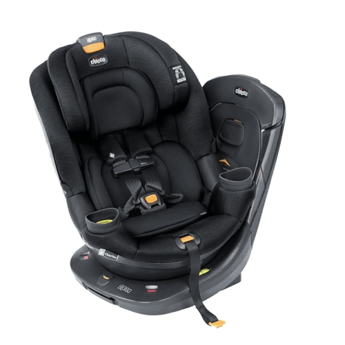 Chicco Fit360 ClearTex Rotating Convertible Car Seat - Black | Black