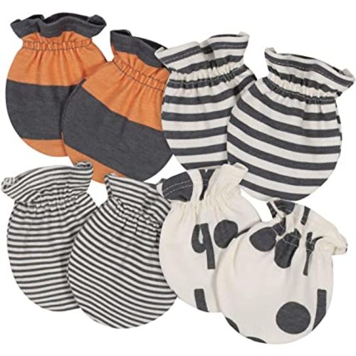 Grow by Gerber baby-boys 4-pack Mittens