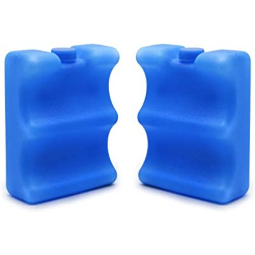 JMEXSUSS Reusable Ice Packs Freezer Packs for Breastmilk Storage,Cool Cooler Bag, Breakfast, Lunch, Baby Bottles(2 Pack)