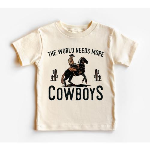 This World Needs More Cowboy Shirt , This World Needs More Cowboy baby tee, This World Needs More Cowboy Toddler, Western Desert Wild West