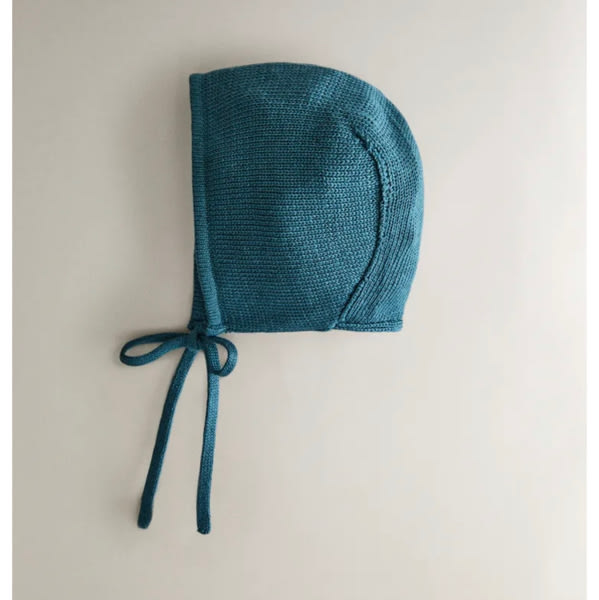 BABY KNIT BONNET - Blue | ZARA United States