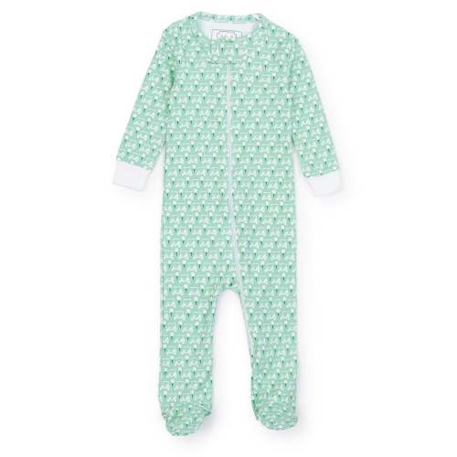 Parker Zipper Pajama - Golf Putting Green