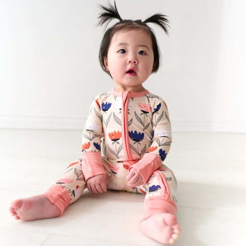 Flower Friends Zippy (Size: 0-3 Months)