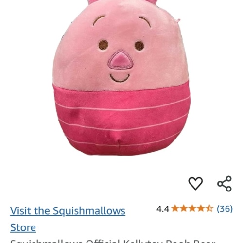Amazon.com: Squishmallows 5" Piglet