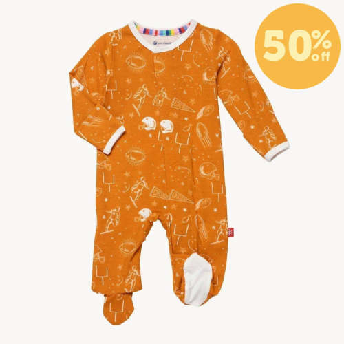 orange game day modal magnetic parent favorite footie
