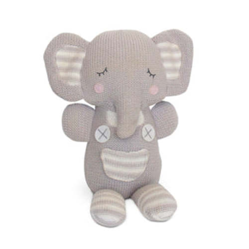 Knitted Toy - Theodore Elephant – Living Textiles Co