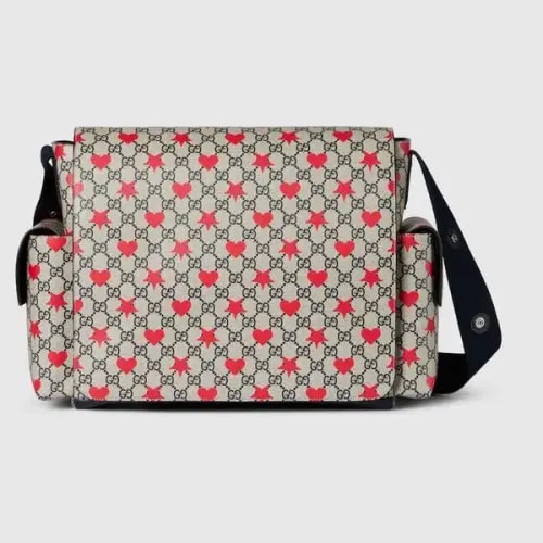 Large Changing Bag Gg Canvas