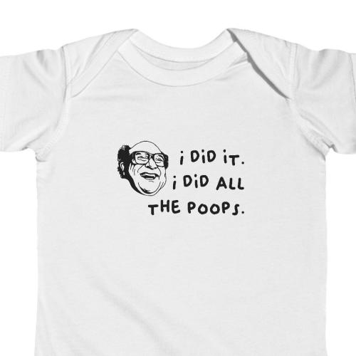 I Did All the Poops Infant Bodysuit