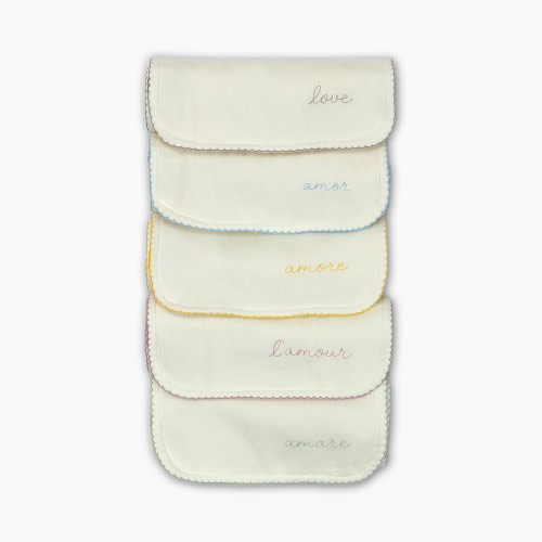 Timo & Violet Burp Cloth Set - Love Languages